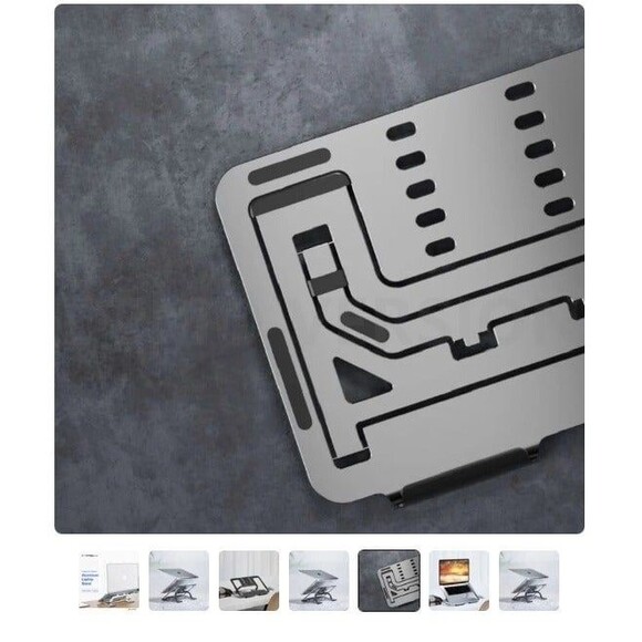 Apple Macbook Tablet- Stand- Ergonomic , Ipad Air Pro- NEW - Picture 8 of 9